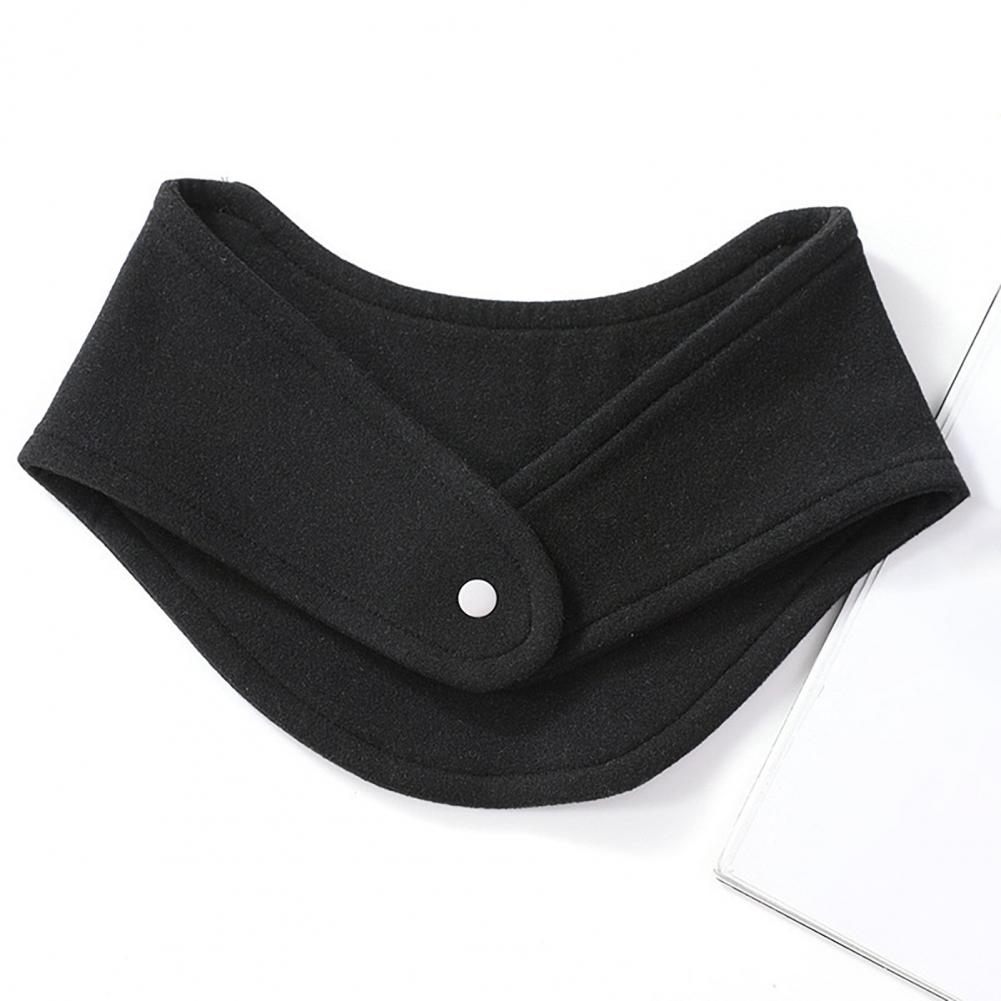 Neck Gaiter Fleece - 冬用のネックウォーマー。シルクベルベット素材で裏地はフリース。屋外での使用に適しており、高齢者にも使いやすい。首元を暖かく保護します。