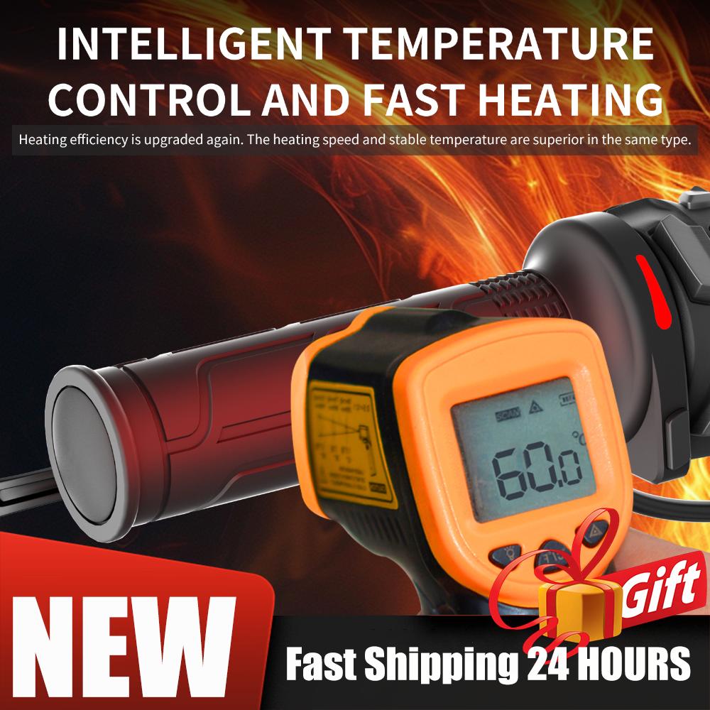 DC 12V オートバイハンドルバーヒーターホットグリップハ - Hand Warmer Electric のレビューと価格