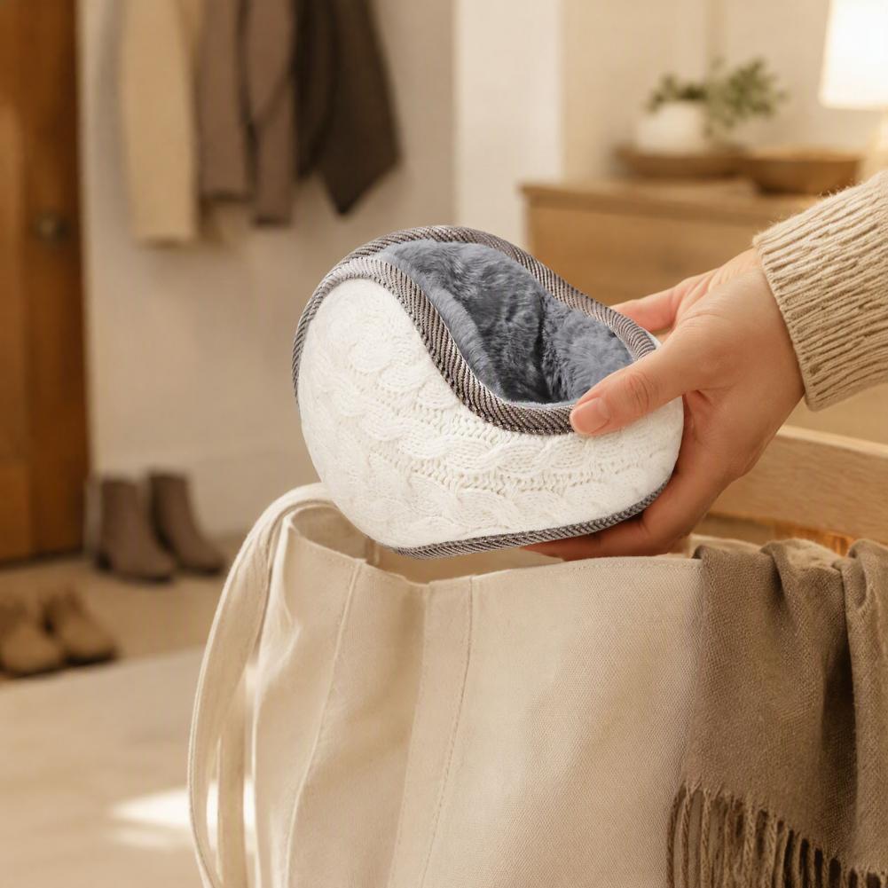 男女兼用 冬用イヤーマフ ソフトフリース製イヤーマフ バンド - Fleece Ear Warmer Band のレビューと価格