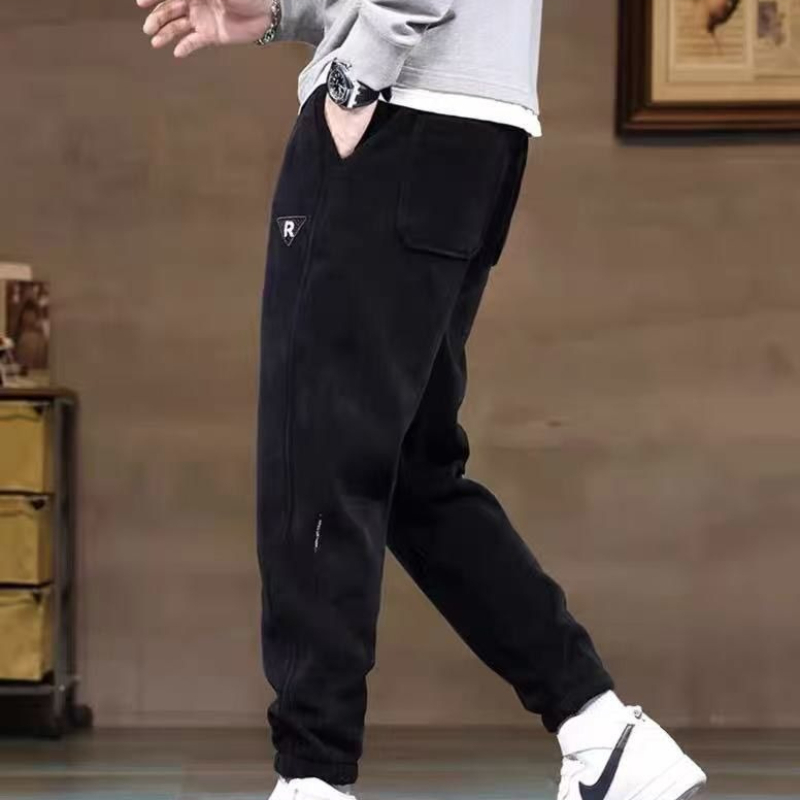 メンズ冬用フリース裏地パンツ 厚手コーデュロイジョガー 暖か - Corduroy Pant Warm のレビューと価格