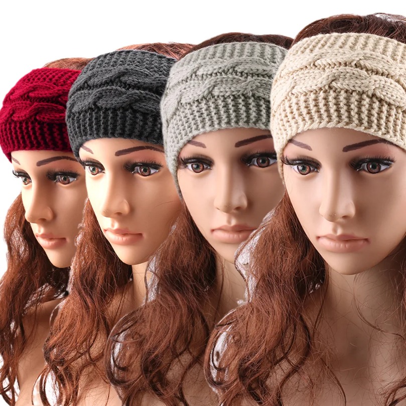 ヘアバンド ヘンプヘッドバンド 女性用フリース ふわふわ 冬 - Fleece Ear Warmer Band のレビューと価格