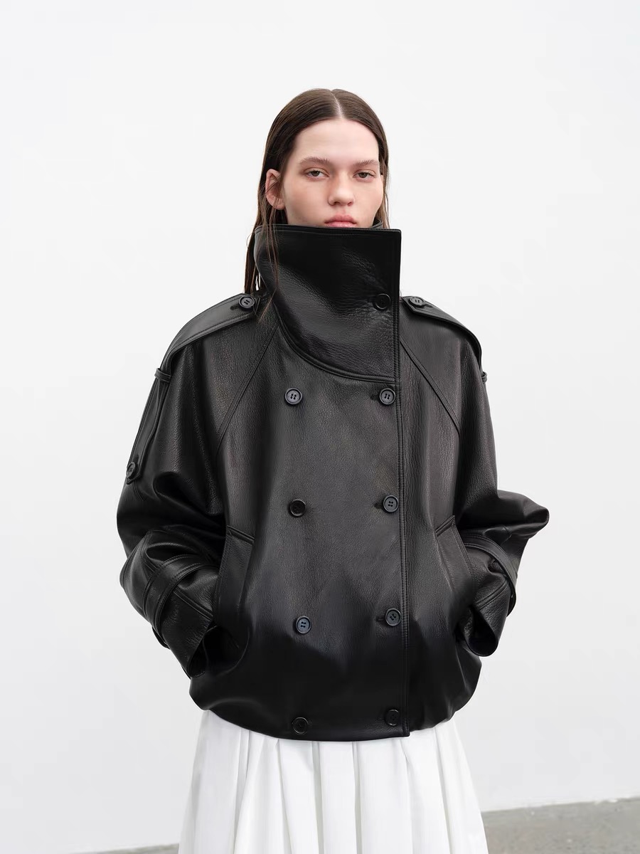 ファッションリアルレザージャケット女性のためのモダンな本物の - Down Jacket Packable のレビューと価格