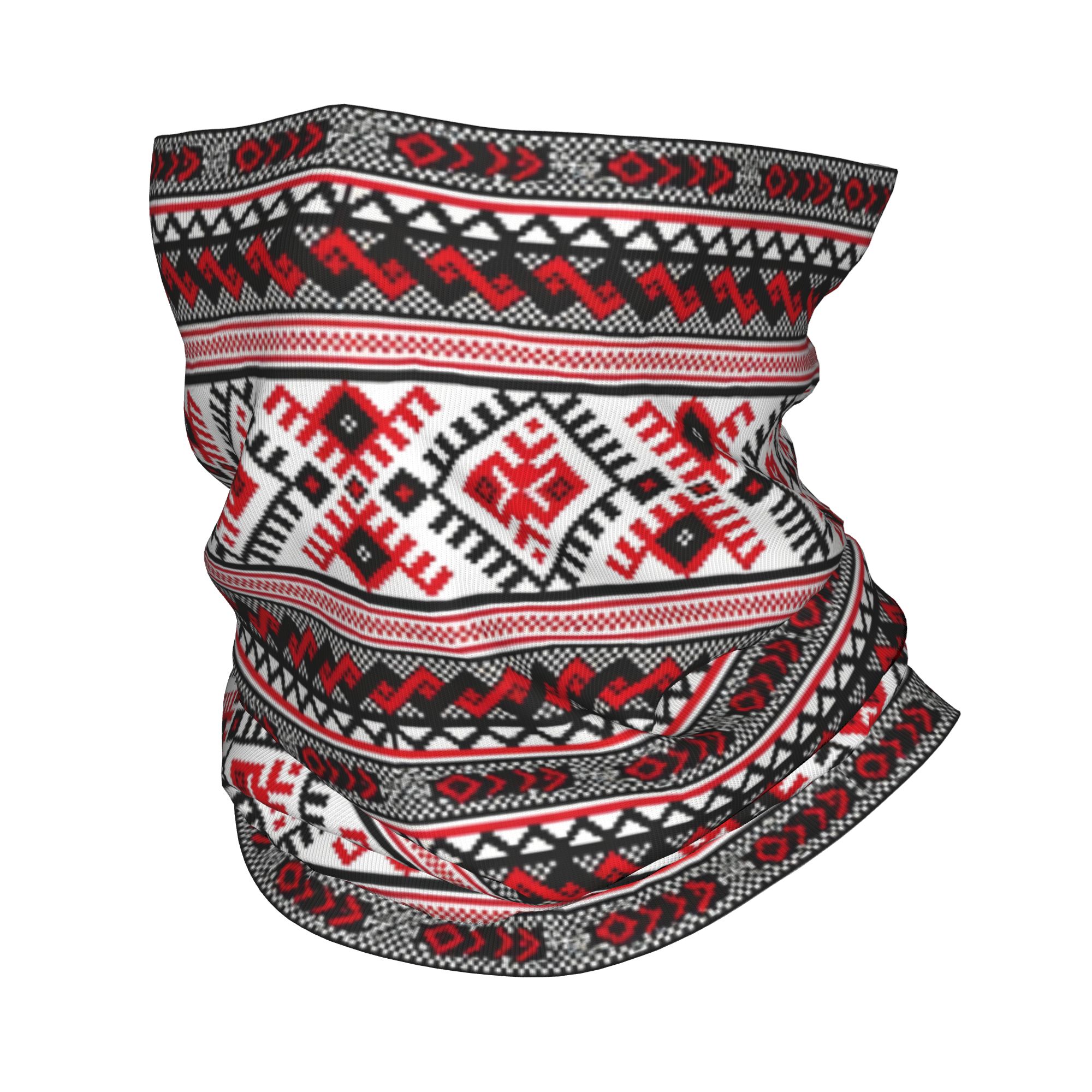 カスタムウクライナ刺繍バイシヴァンカネックゲイター、男女兼用 - Neck Gaiter Fleece のレビューと価格