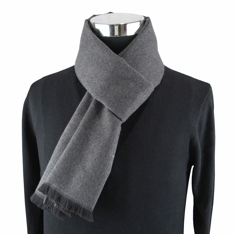 最新ファッションデザインカジュアルスカーフ 冬用メンズカシミ - Wool Scarf Men のレビューと価格