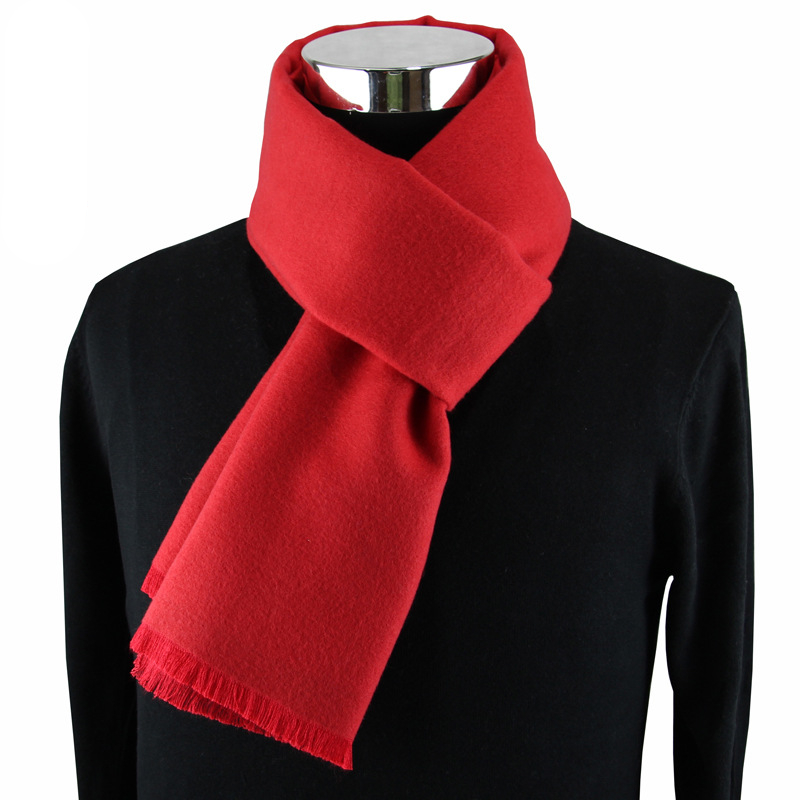 最新ファッションデザインカジュアルスカーフ 冬用メンズカシミ - Wool Scarf Men のレビューと価格