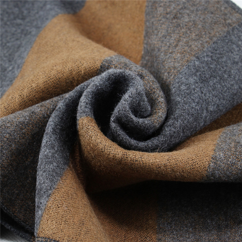 最新ファッションデザインカジュアルスカーフ 冬用メンズカシミ - Wool Scarf Men のレビューと価格